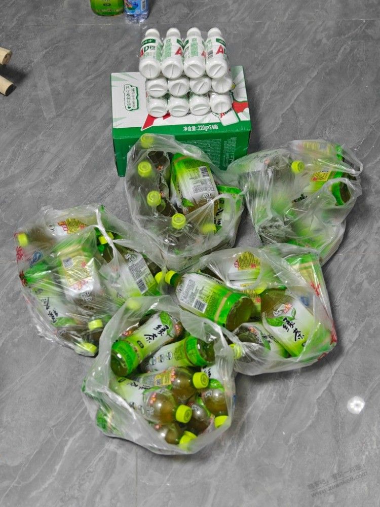 娃哈哈绿茶都兑换成功了 - 美泡泡