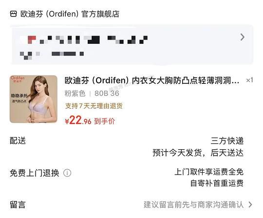 内衣，欧迪芬好价20可以买一件 - 美泡泡